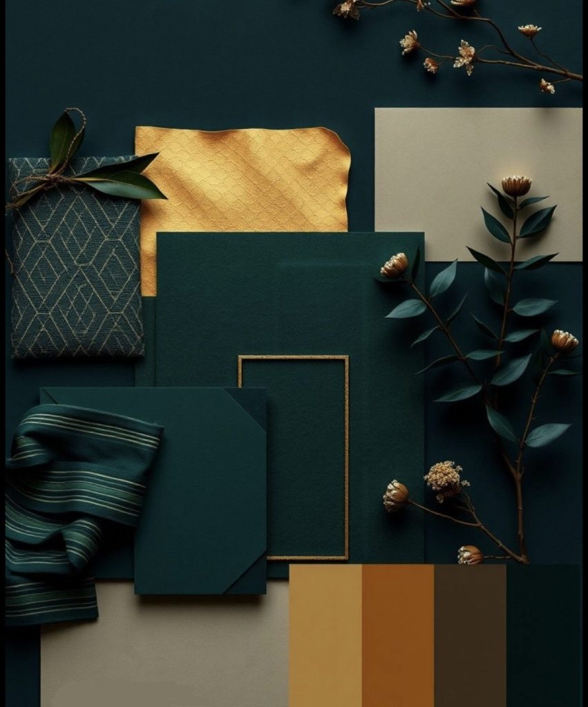 Brand moodboard – MLZ Creative